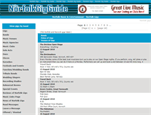 Tablet Screenshot of norfolkgigguide.com